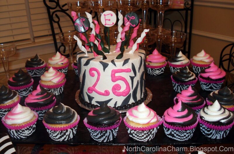 Birthday Cake and Cupcakes