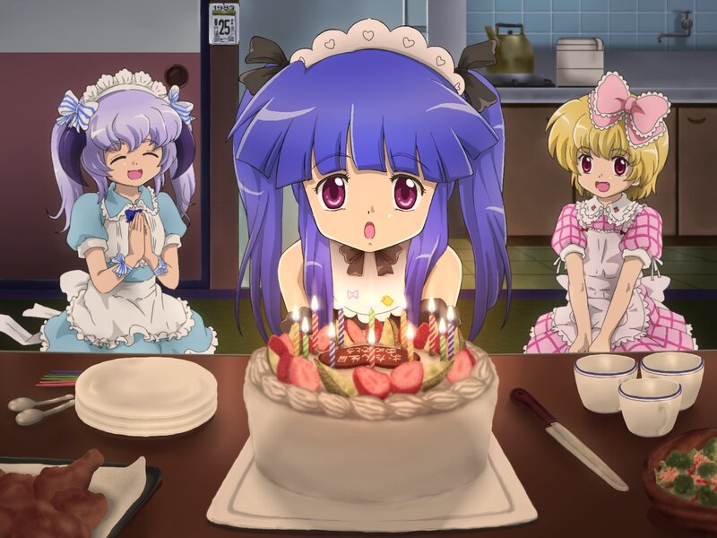 Birthday cake celebration