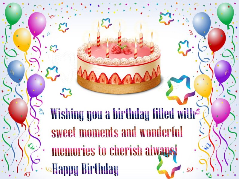 Birthday Cake with Candles — White, Celebratory, Illustration