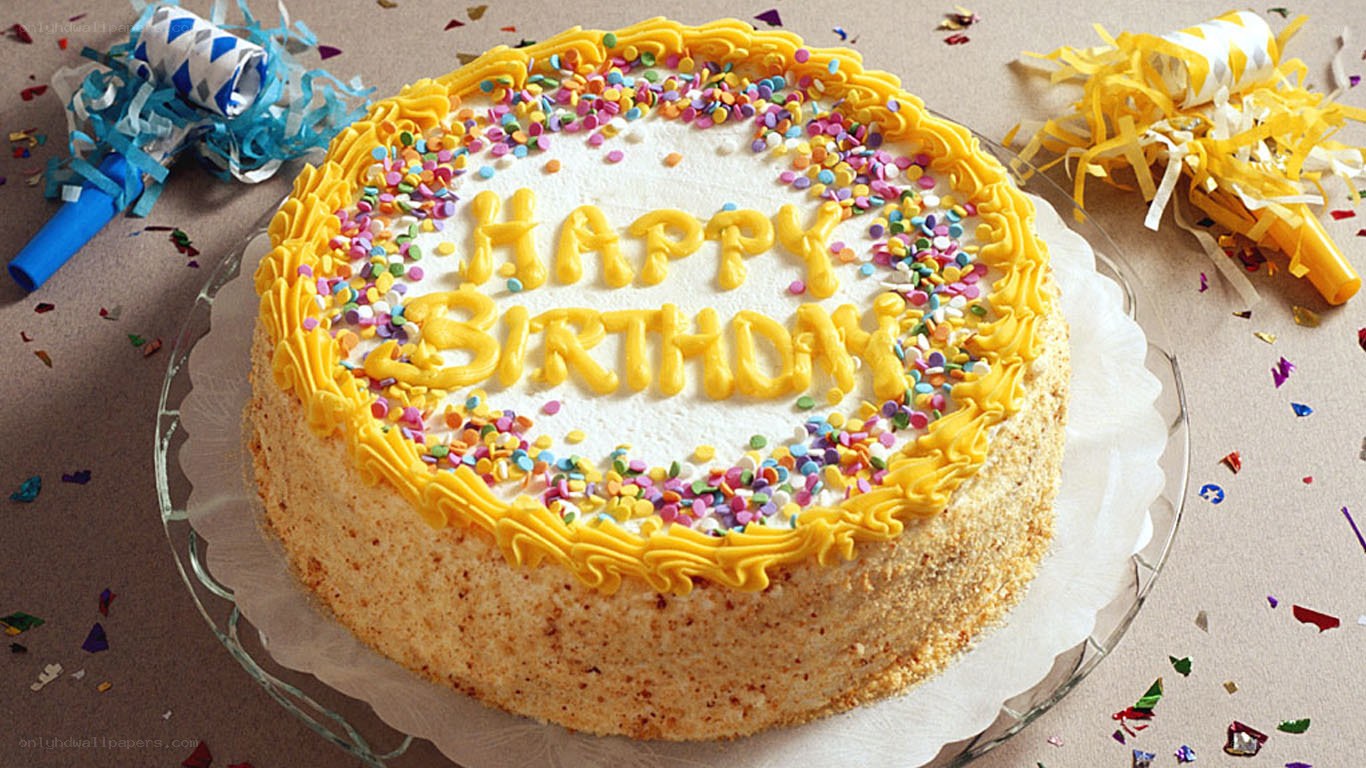 birthday cake with sprinkles