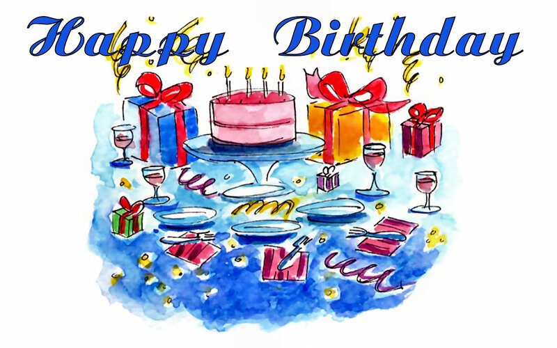 Birthday Celebration Table