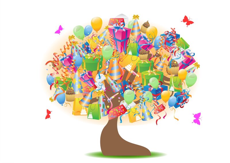 Birthday Celebration Tree