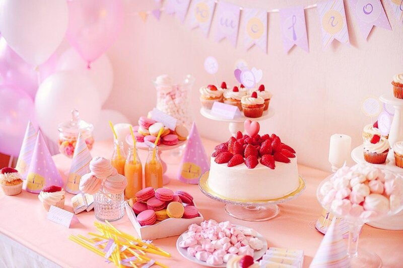 Birthday Dessert Table