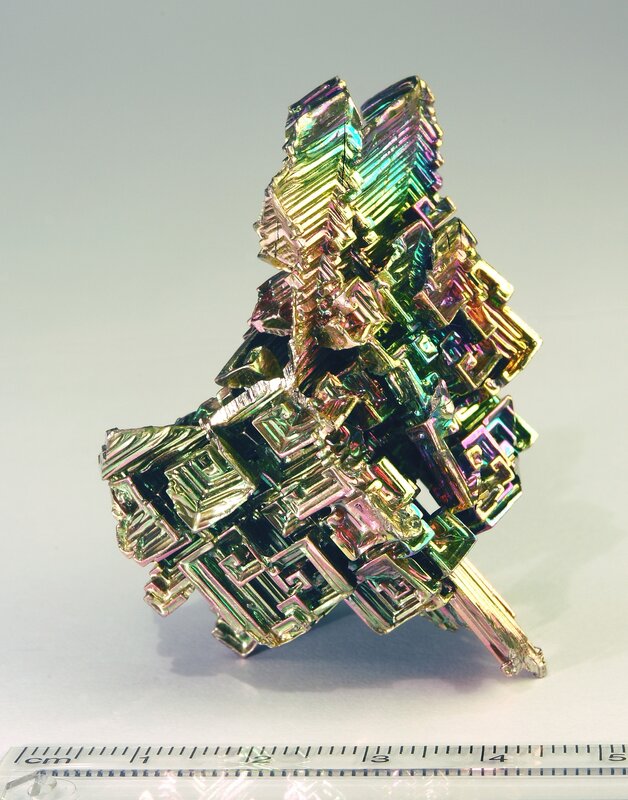 Bismuth Crystal Cluster