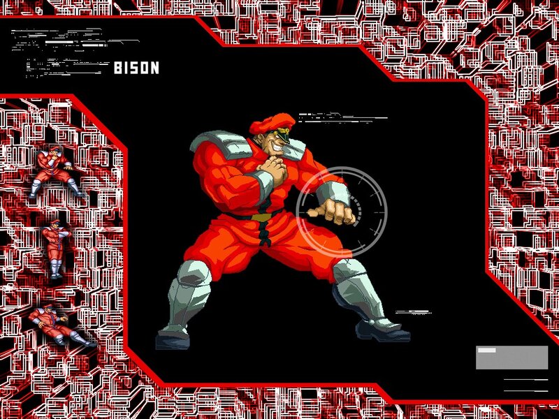 Bison character selection screen
