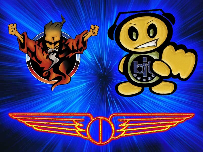 Bit Music logo with characters