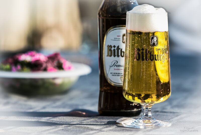 Bitburger Beer Glass