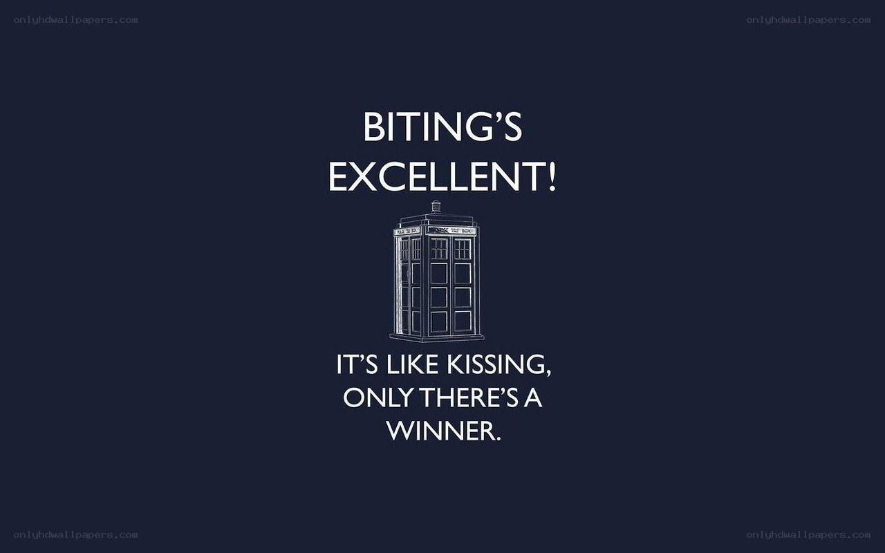 Biting's Excellent quote