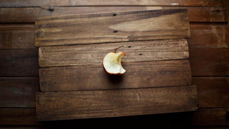 Bitten Apple Slice