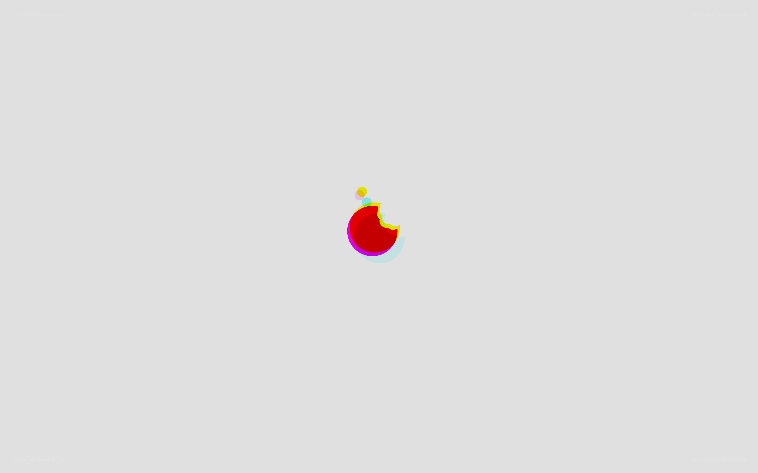 Bitten red sphere icon
