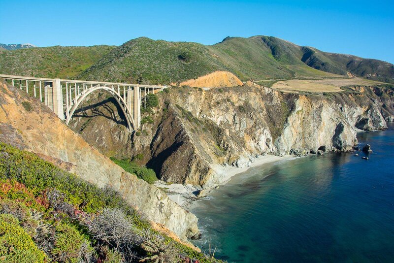 Bixby Bridge — Blue