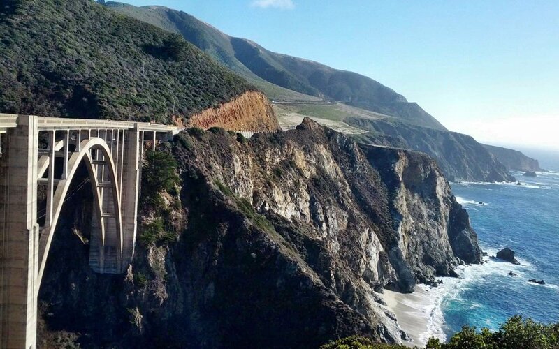 Bixby Creek Bridge — Blue, Dramatic, Afternoon