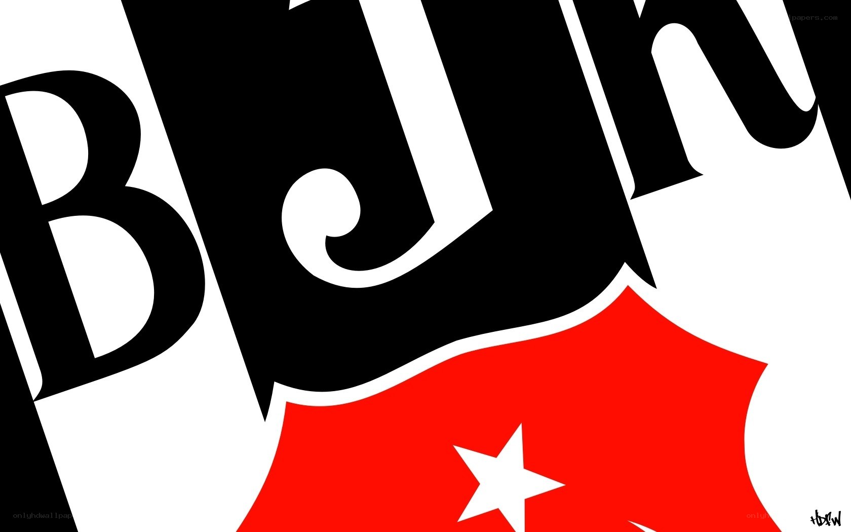 Björk logo with red shield