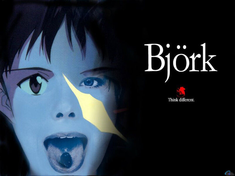 Björk promotional artwork