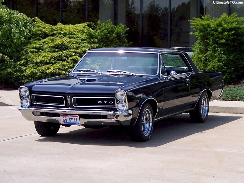 Black 1965 Pontiac GTO