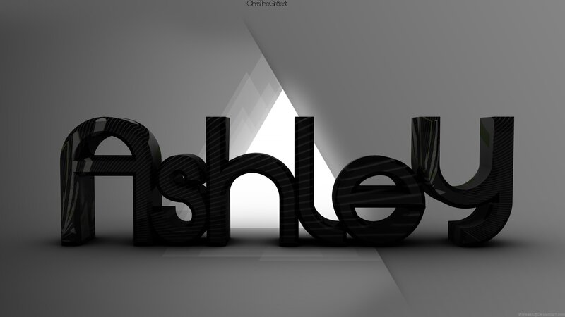 Black 3d Text
