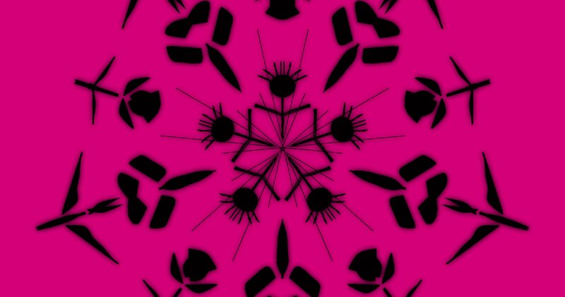 Black Abstract Pattern