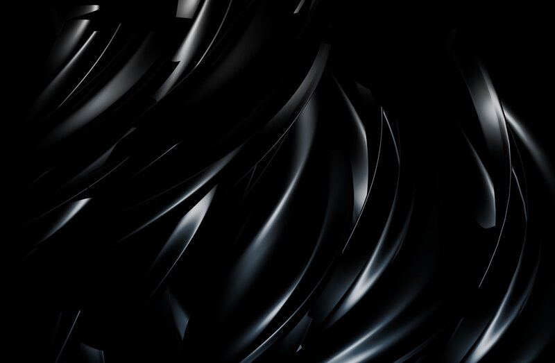 Black Abstract Swirls