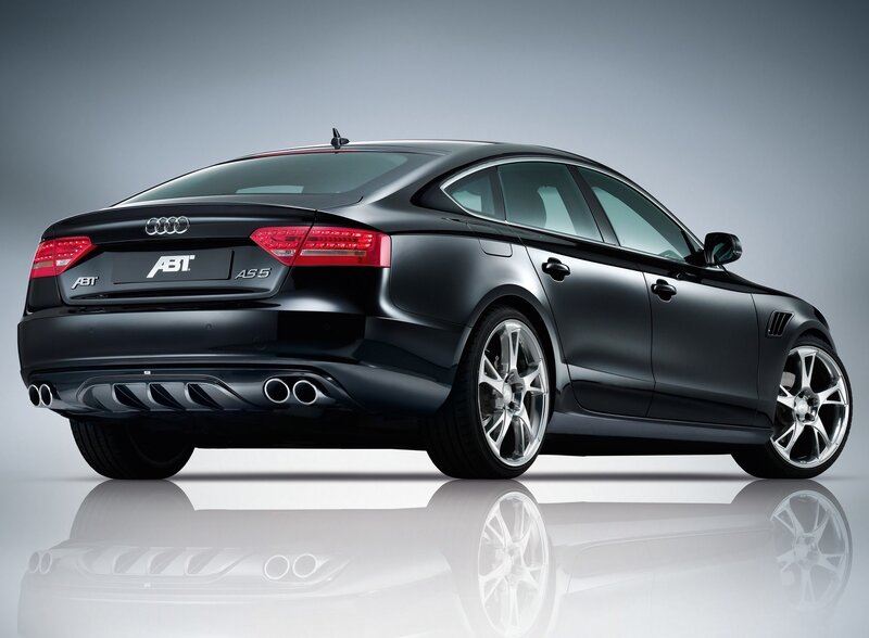 Black ABT Audi A5 sedan