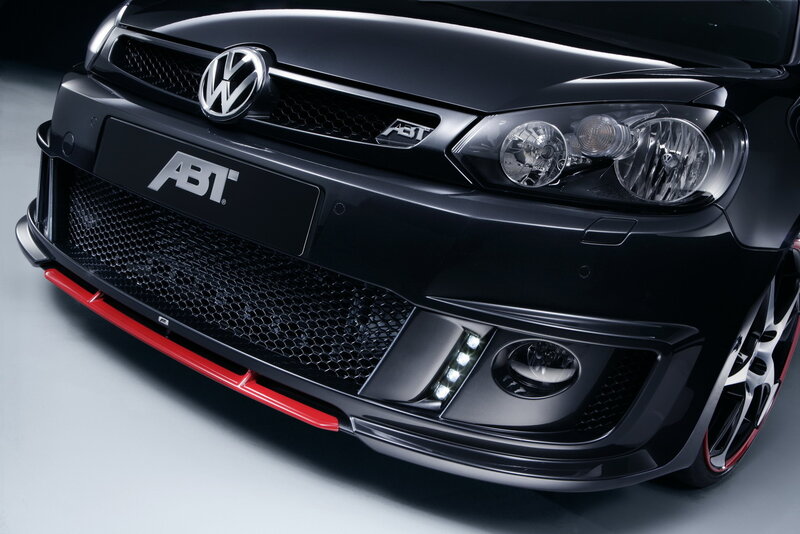 Black ABT Volkswagen front view