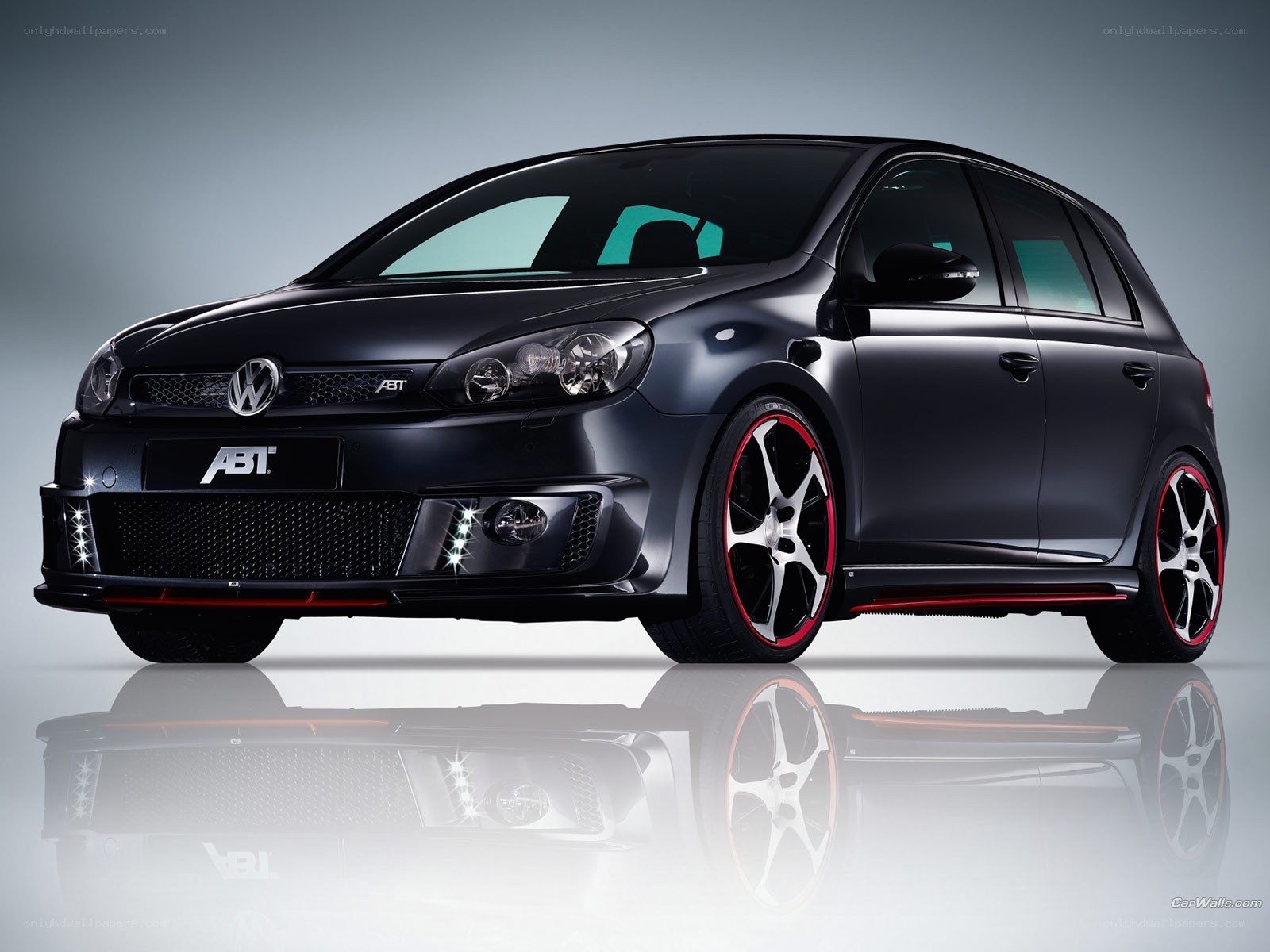 Black ABT Volkswagen Golf