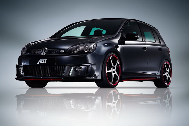 Black ABT Volkswagen Golf