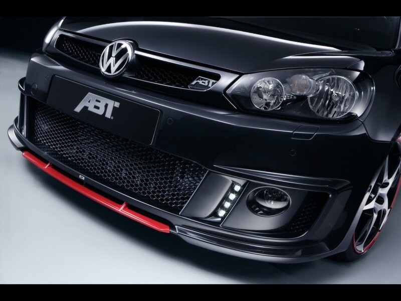 Black ABT Volkswagen Golf