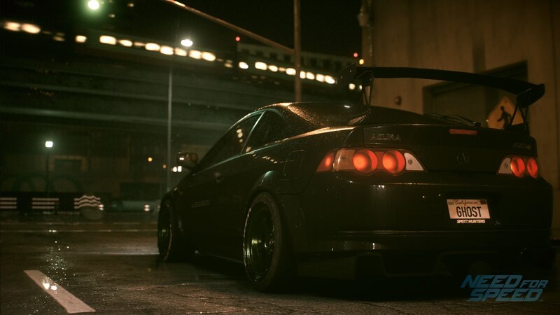 Black Acura Integra
