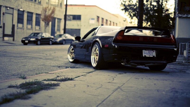 Black Acura NSX