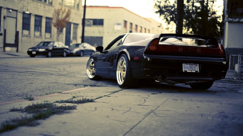 Black Acura NSX — Urban