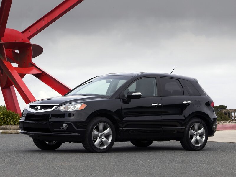 Black Acura RDX SUV
