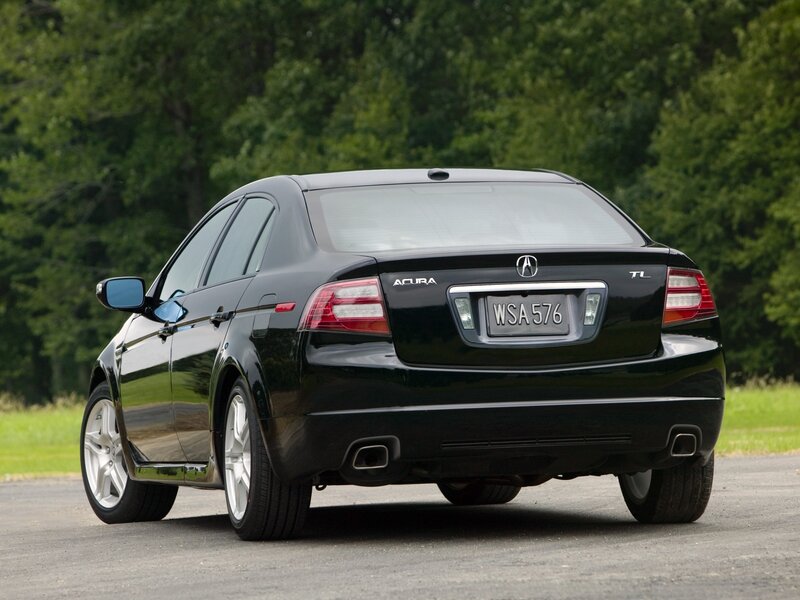 Black Acura Tl Sedan — Calm