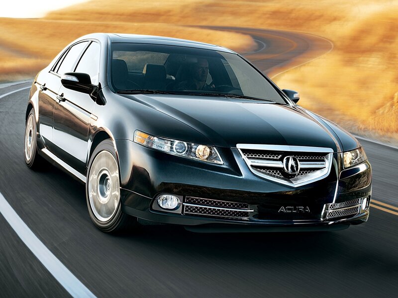 Black Acura Tl Sedan — Dynamic