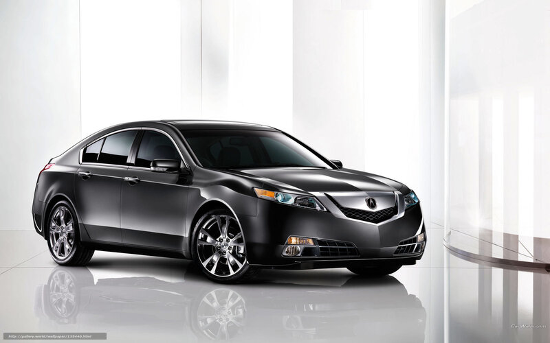 Black Acura TL Sedan — Neutral