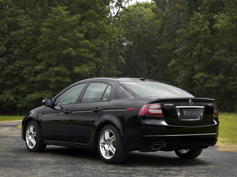 Black Acura Tl Sedan — Serene
