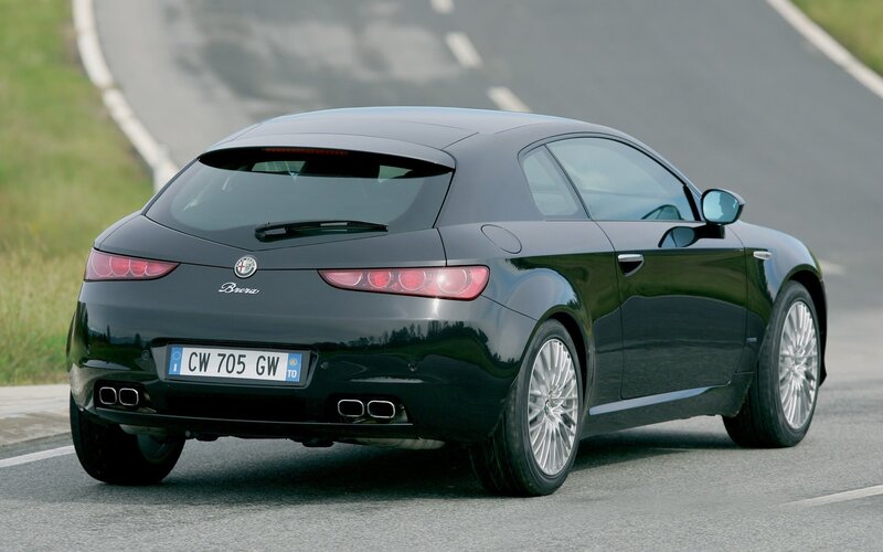 Black Alfa Romeo Brera — Calm
