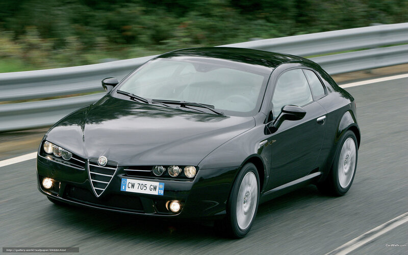 Black Alfa Romeo Coupe — Dynamic