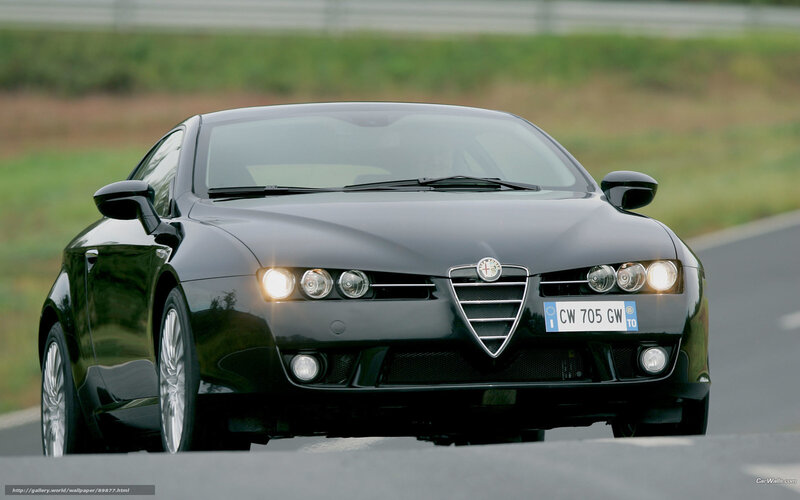 black alfa romeo coupe