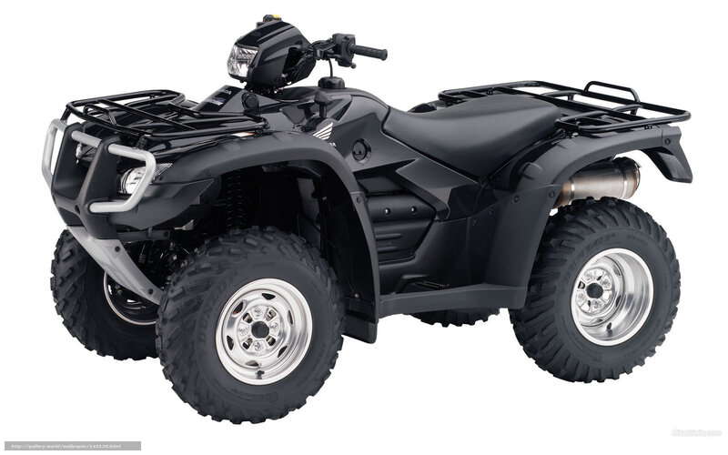 Black All-terrain Vehicle — Neutral