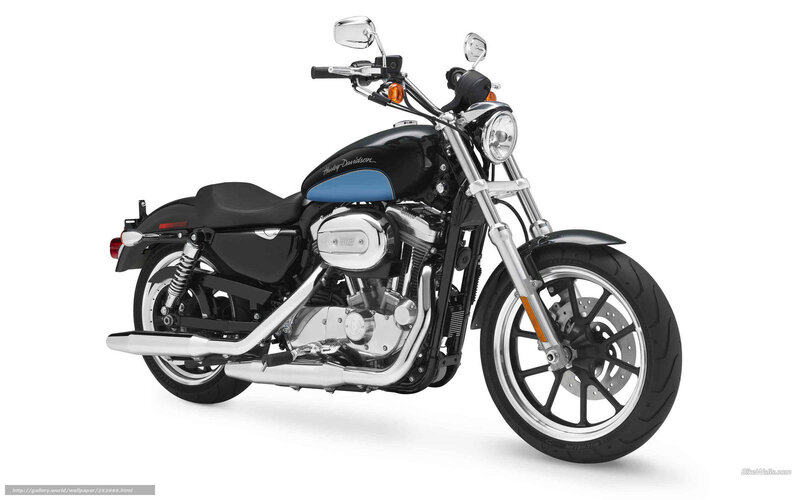 Black and Blue Motorcycle — Neutral
