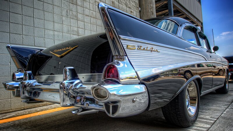 Black and Chrome Car
