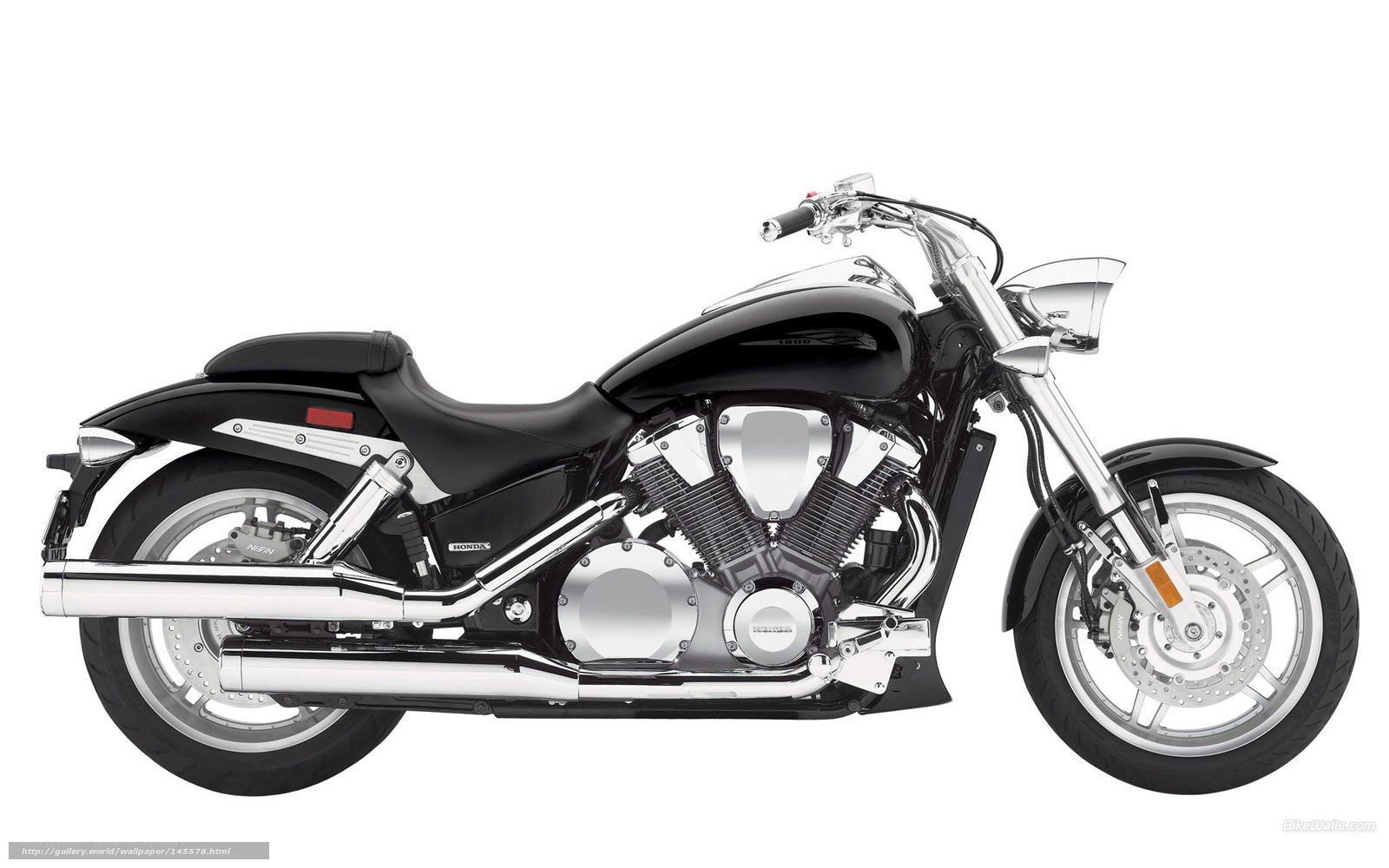 black and chrome motorcycle