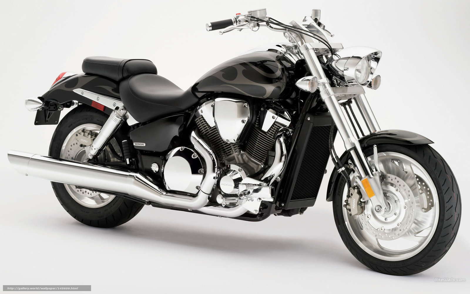 black and chrome motorcycle