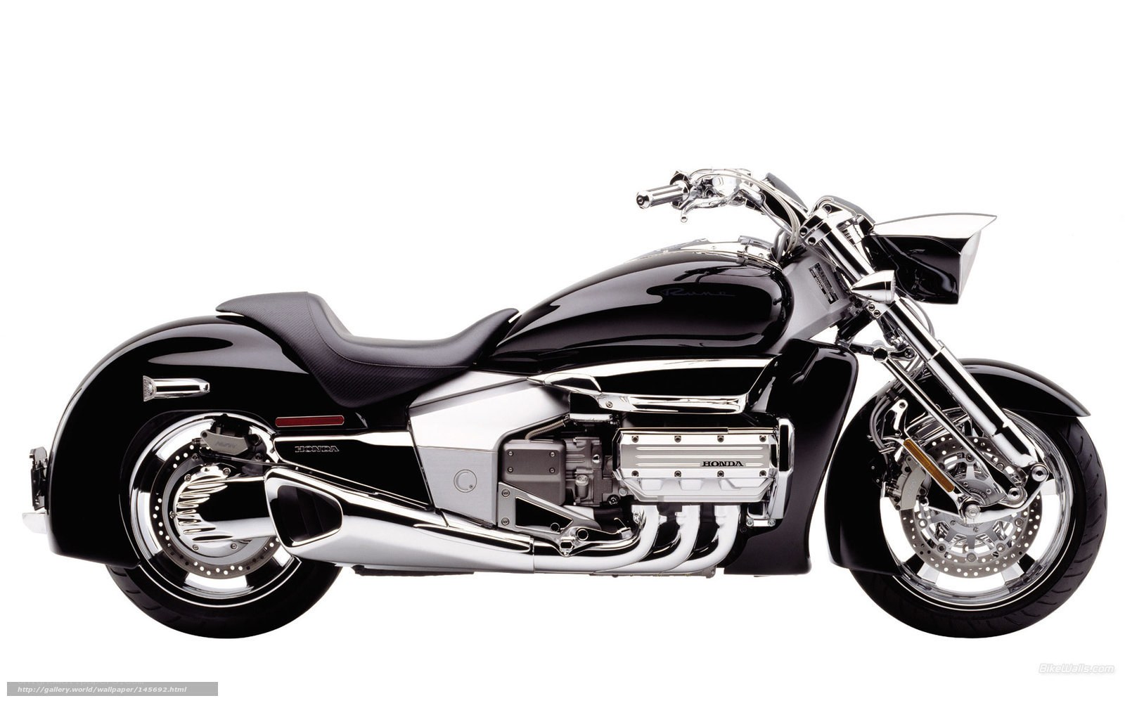 black and chrome motorcycle