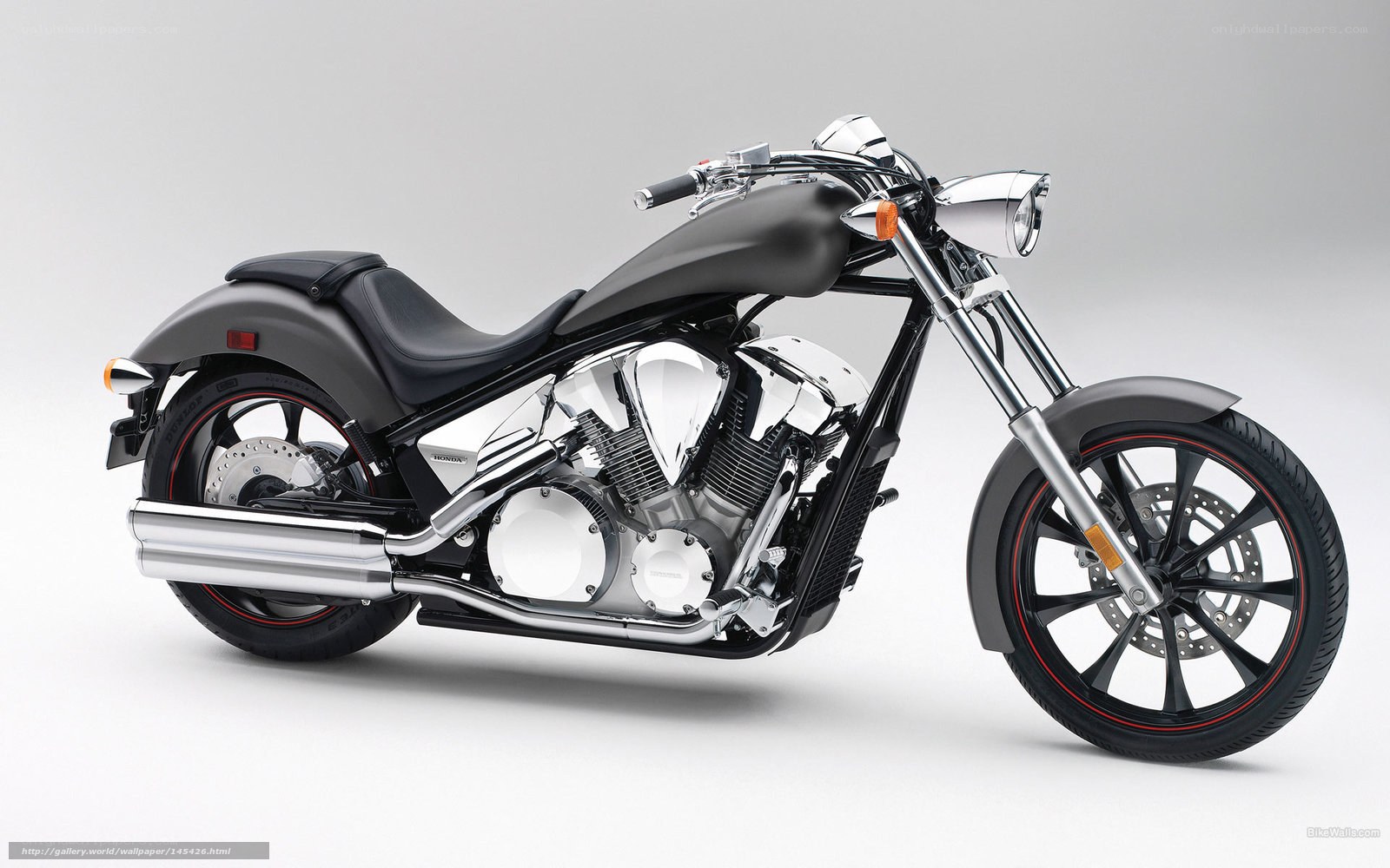 black and chrome motorcycle