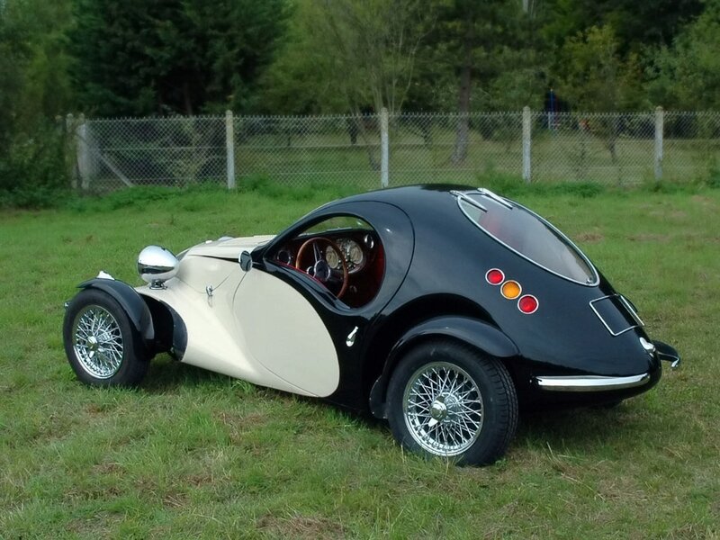 Black and Cream Car