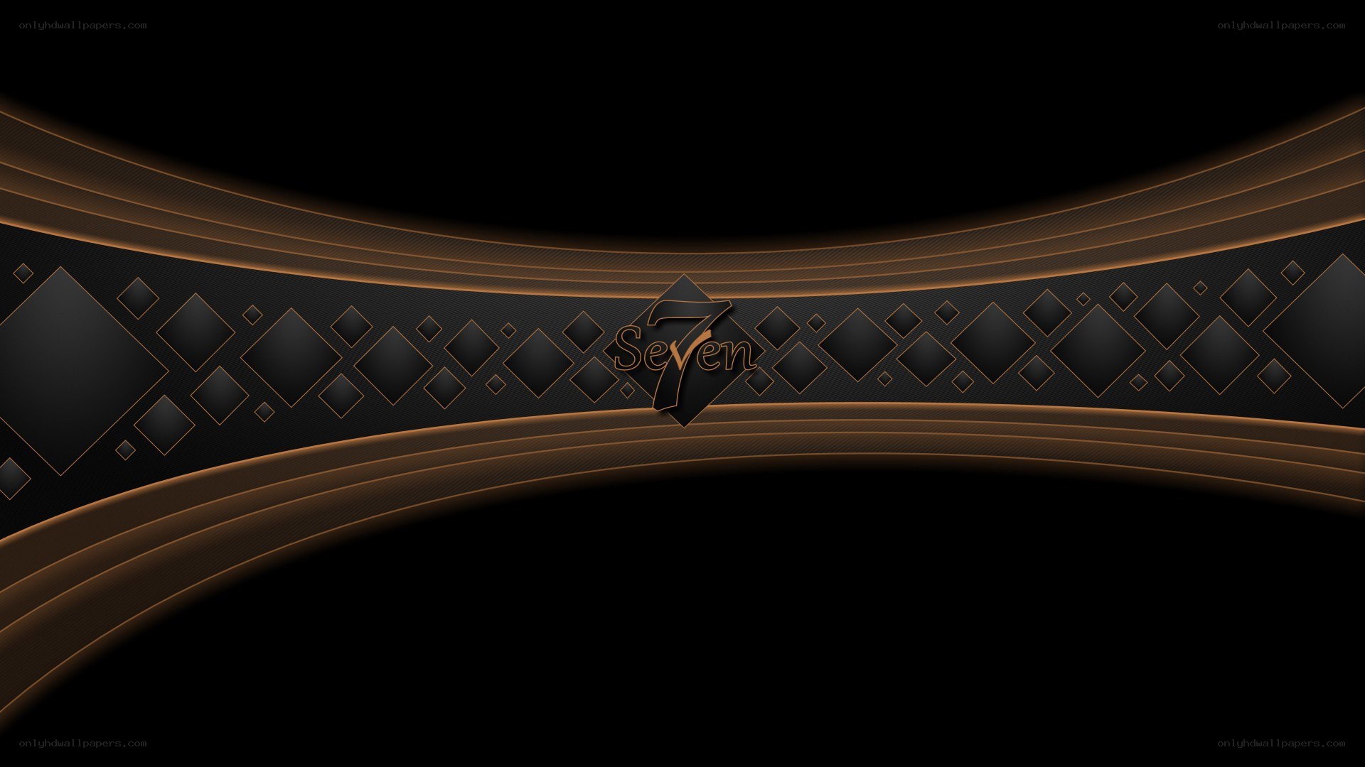 black and gold abstract design
