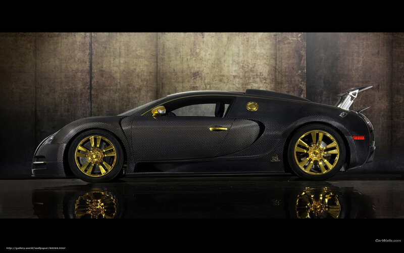 Black and Gold Car