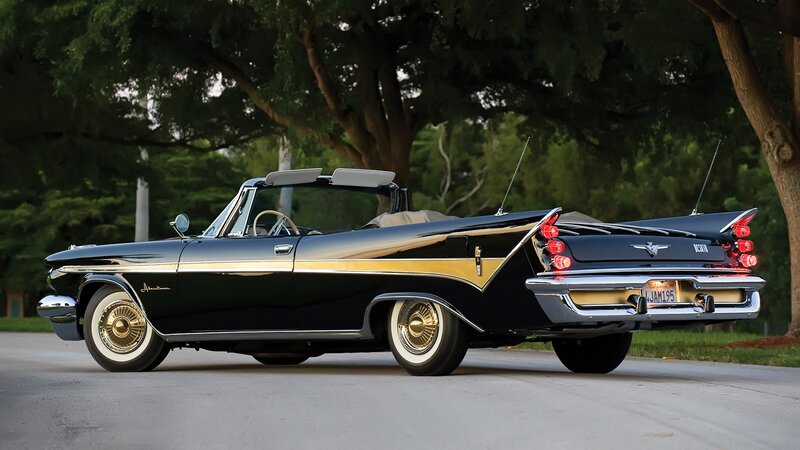 Black and Gold Convertible