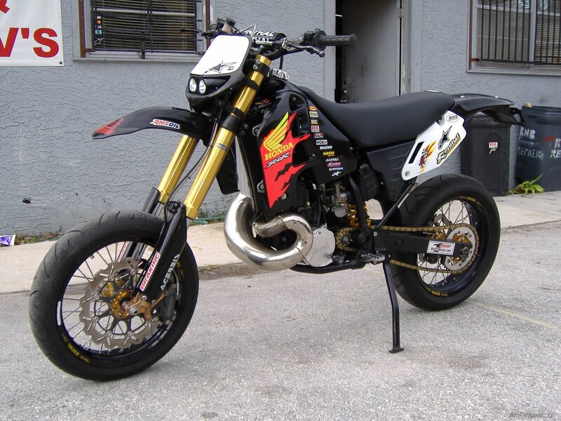 black and gold dirt bike